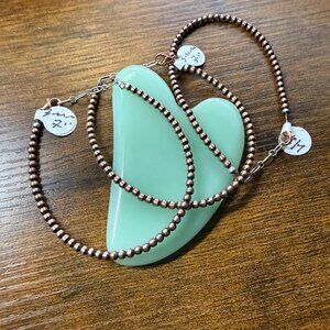 7" 3 mm Copper Bracelets – Handmade